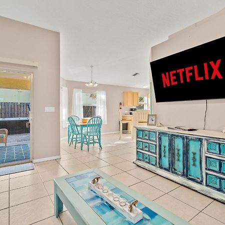 Sunset Serenity - 3Br Beach Townhome With Outdoor Patio - New Hot Tub, Steps To Ocean Fun! Melbourne Eksteriør bilde