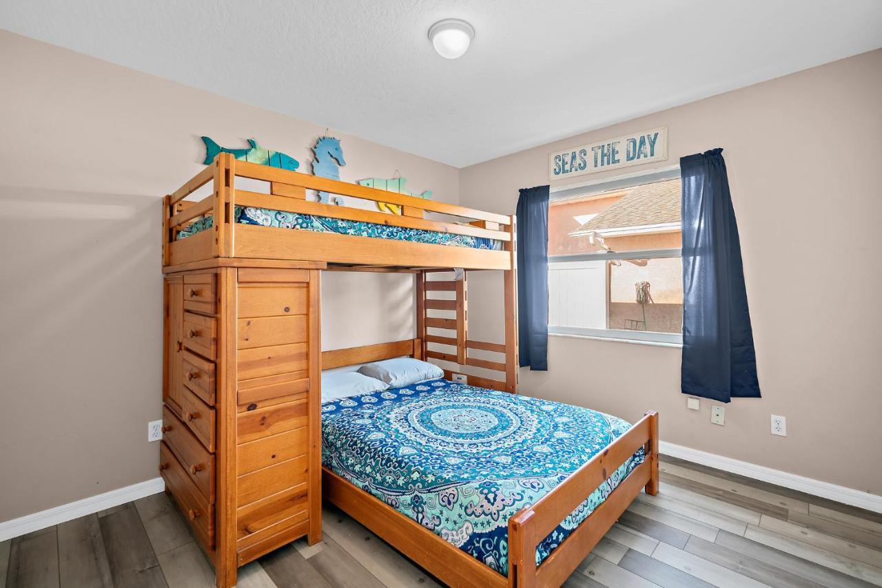 Sunset Serenity - 3Br Beach Townhome With Outdoor Patio - New Hot Tub, Steps To Ocean Fun! Melbourne Eksteriør bilde